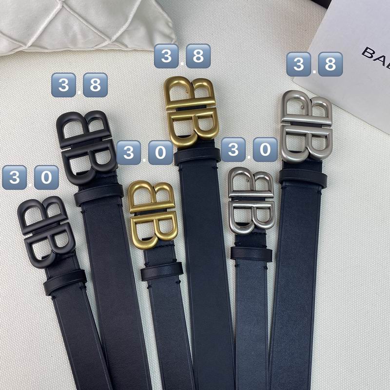 Balenciaga belt 40mmX95-125cm 7D02